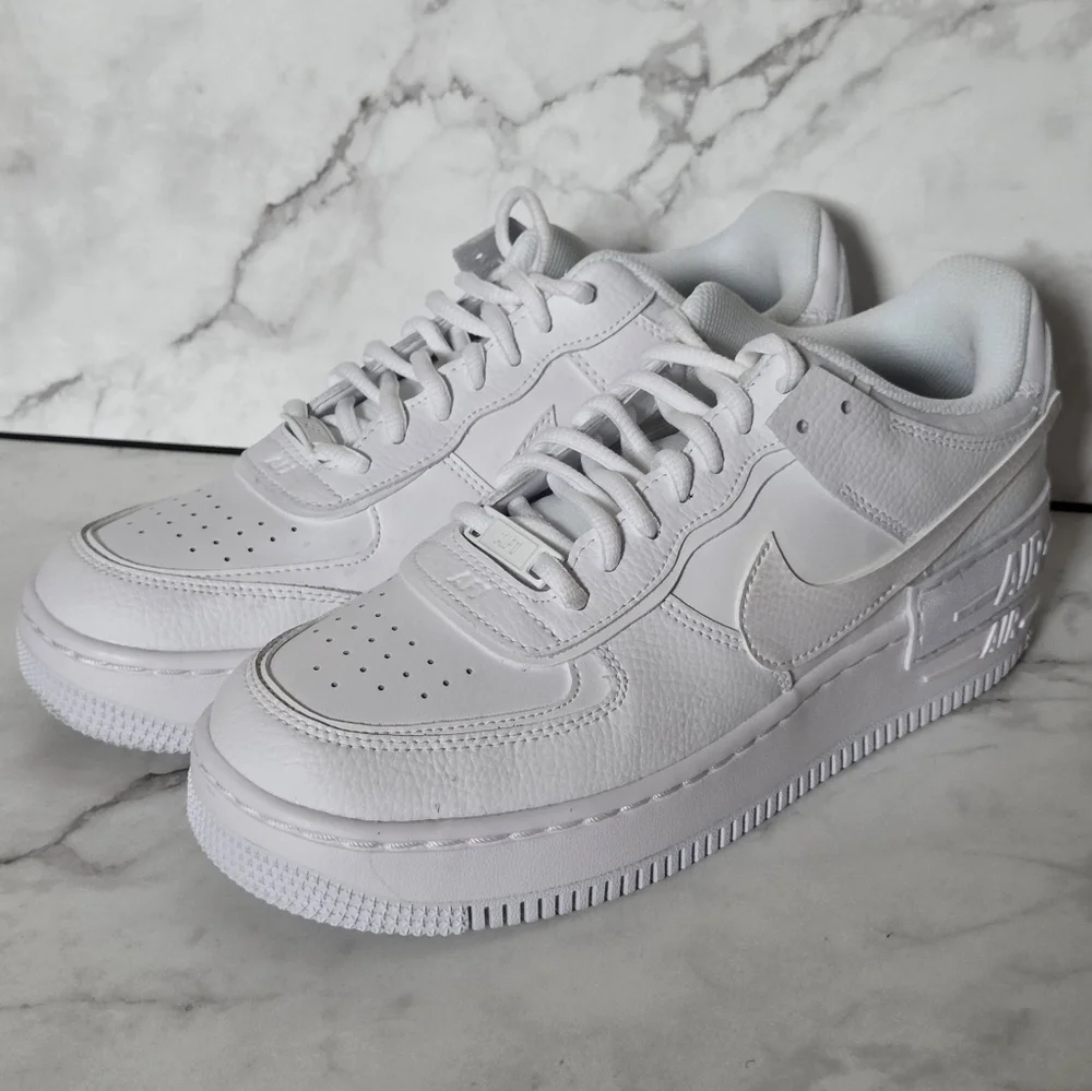 Nike Air Force 1 Shadow White Womens Sneakers Shoes 9